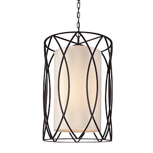 Sausalito-4 Light Medium Pendant-17.75 Inches Wide by 28.25 Inches High - 1290528