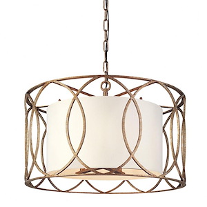 Sausalito-5 Light Chandelier-25 Inches Wide by 16.5 Inches High