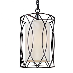 Sausalito-3 Light Small Pendant-13 Inches Wide by 22 Inches High - 1039094