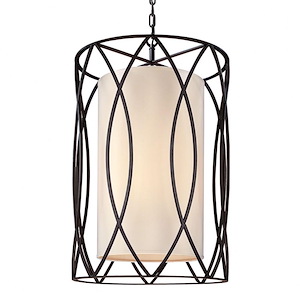 Sausalito-8 Light Large Pendant-22 Inches Wide by 34.75 Inches High - 1294331