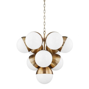 Cupertino - 7 Light Chandelier-24.25 Inches Tall and 26 Inches Wide - 1296061