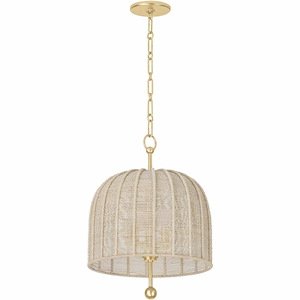 Lonnie - 3 Light Pendant-20 Inches Tall and 15.25 Inches Wide