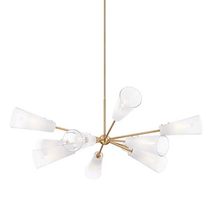 Camarillo - 10 Light Chandelier-20.75 Inches Tall and 60 Inches Wide