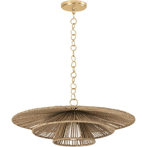 Levan - 1 Light Pendant-8.75 Inches Tall and 24 Inches Wide