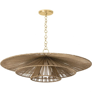 Levan - 1 Light Pendant-12.5 Inches Tall and 36 Inches Wide - 1328805