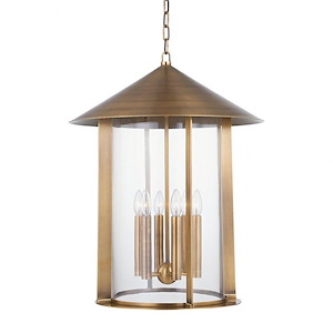 Long Beach - 6 Light Pendant In Industrial Style-27.75 Inches Tall and 16.5 Inches Wide