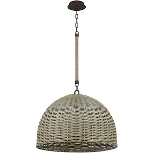 Huxley - 3 Light Pendant-17.25 Inches Tall and 24 Inches Wide