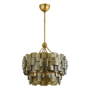 Jacik - 6 Light Chandelier-23.25 Inch Tall and 24 Inch Wide - 1431532