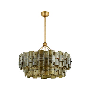 Jacik - 8 Light Chandelier-25 Inch Tall and 36 Inch Wide - 1431533