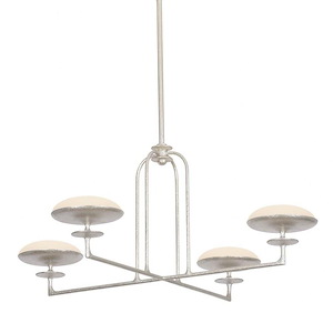 Pacific - 51W 4 LED Chandelier-16.25 Inch Tall and 39 Inch Wide