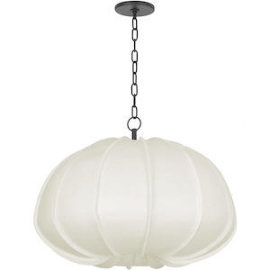 Bayu - 1 Light Pendant-17 Inches Tall and 26 Inches Wide