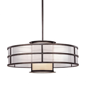 Discus - Two Light Large Pendant