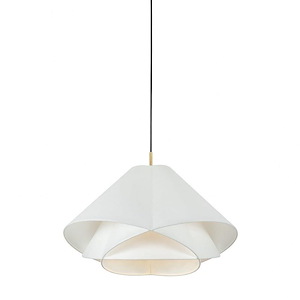 Edna - 1 Light Pendant-17 Inch Tall and 25.25 Inch Wide - 1373790