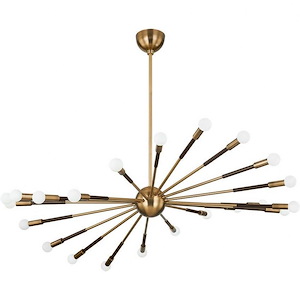 Obie - 22 Light Chandelier In Modern Style-11.5 Inches Tall and 50.75 Inches Wide