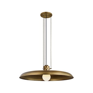 Rainhill - 1 Light Pendant-8 Inch Tall and 32 Inch Wide - 1431540