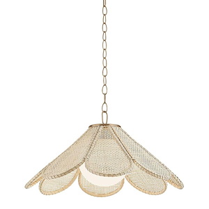 Petal - 1 Light Pendant-12.5 Inch Tall and 24 Inch Wide - 1387541