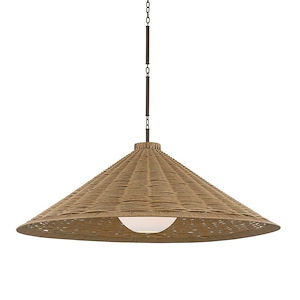 Devlin - 1 Light Pendant-19 Inch Tall and 44 Inch Wide - 1395502