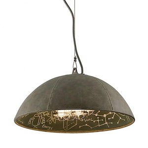 Relativity-4 Light Large Pendant-27 Inches Wide by 12 Inches High