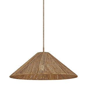 Ahrens - 1 Light Pendant-10.75 Inch Tall and 24 Inch Wide - 1395111