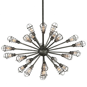 Conduit-25 Light Extra Large Chandelier-42 Inches Wide by 25.5 Inches High - 437313