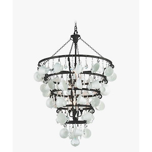 Barista-12 Light Chandelier-35.5 Inches Wide by 48 Inches High
