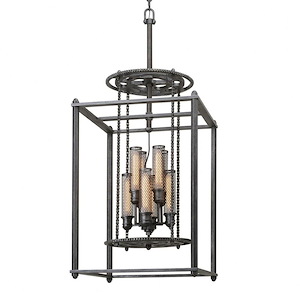 Atlas-8 Light Large Pendant-22 Inches Wide by 49.25 Inches High