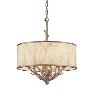 Whitman-4 Light Small Pendant-18.13 Inches Wide by 21 Inches High