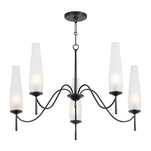 Legacy - 5 Light Chandelier-22 Inch Tall and 36 Inch Wide - 1387543