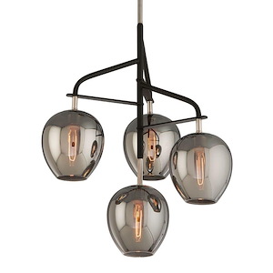Odyssey - 4 Light Chandelier-29 Inches Tall and 24 Inches Wide - 1336502