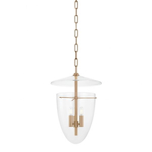 Tully - 3 Light Lantern-20.25 Inch Tall and 13.5 Inch Wide