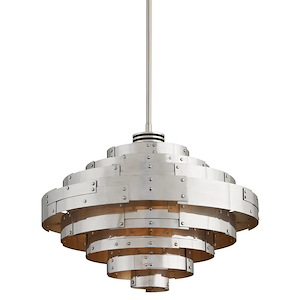 Mitchel Field-23W 1 LED Medium Pendant-26 Inches Wide by 18.5 Inches High