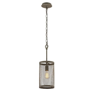 Village Tavern-6 Light Mini Pendant-7 Inches Wide by 14.5 Inches High