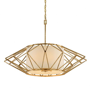 Calliope-8 Light Extra Large Pendant-42 Inches Wide by 14.25 Inches High