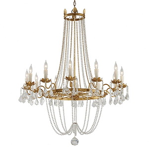 Viola-12 Light Large Chandelier-37.5 Inches Wide by 45.25 Inches High