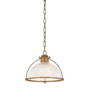 Glint - 1 Light Pendant-10 Inch Tall and 14 Inch Wide - 1387546