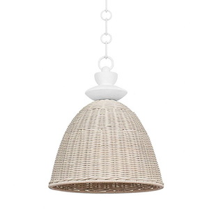 Kahn - 1 Light Pendant-18.25 Inches Tall and 15 Inches Wide - 1280134