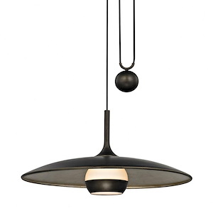 Alchemy-24W 1 LED Pendant-30 Inches Wide by 15 Inches High