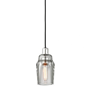 Citizen - 1 Light Pendant-9.75 Inches Tall and 4.75 Inches Wide