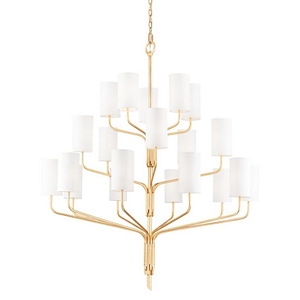 Juniper - 20 Light X-Large Chandelier In Transitional Essentials Style-59.4 Inches Tall and 52 Inches Wide