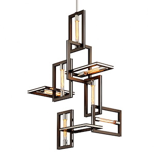 Enigma-7 Light Pendant-24.75 Inches Wide by 49 Inches High - 722702