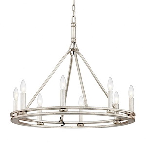 Sutton-8 Light Chandelier-27.5 Inches Wide by 24 Inches High - 1317007