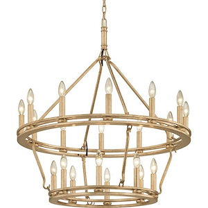 Sutton - 20 Light Chandelier-35 Inches Tall and 32 Inches Wide - 1336656