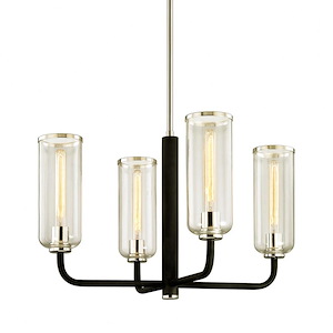 Aeon-4 Light Chandelier-28.75 Inches Wide by 18 Inches High