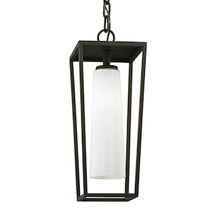 Mission Beach-1 Light Outdoor Pendant-7.75 Inches Wide by 19 Inches High