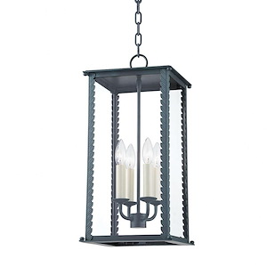 Zuma - 4 Light Outdoor Pendant In Transitional Style-21.25 Inches Tall and 10 Inches Wide - 1099637