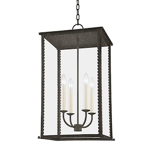 Zuma - 4 Light Outdoor Pendant In Transitional Style-27 Inches Tall and 15 Inches Wide - 1099636