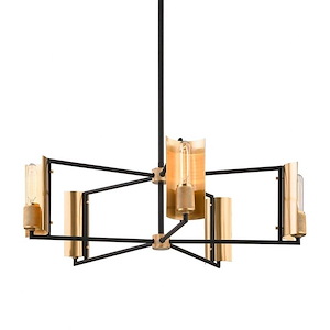 Emerson - 5 Light Chandelier-9 Inches Tall and 32 Inches Wide - 1314836