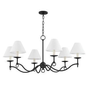 Massi - 8 Light Chandelier-18 Inches Tall and 41.25 Inches Wide - 1160218