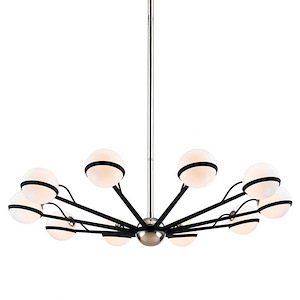 Ace - 10 Light Chandelier-10.25 Inches Tall and 50 Inches Wide - 1314840