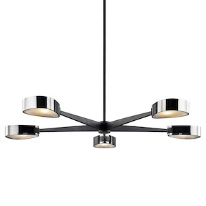 Allisio-5 Light Chandelier in Modern Style-49 Inches Wide by 3 Inches High - 964917